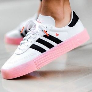 adidas gazelle silver green womens Shop Adidas Samba 'Dark Brown Wonder Mauve' Women's Shoes